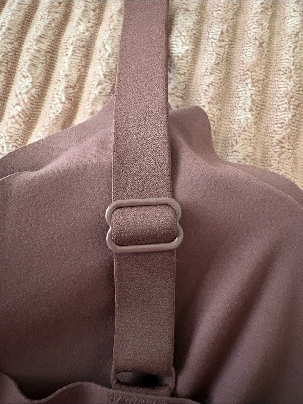 Maurices Scalloped Seamless Bralette - Mauve XXL NWT - Picture 6 of 7